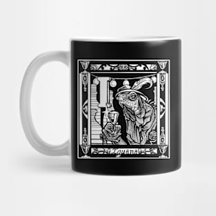 I is For Iguana - Black Outlined Version Mug